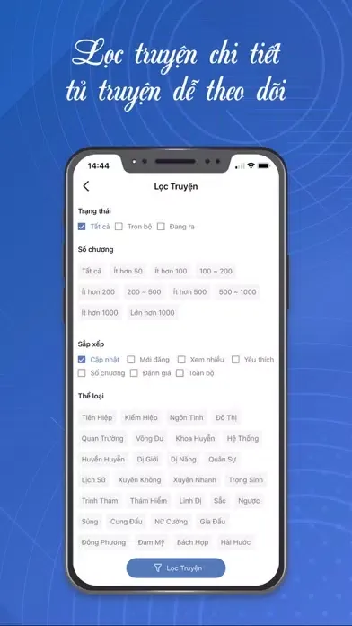 ภาพหน้าจอของ TruyenFull - Đọc truyện 24/7