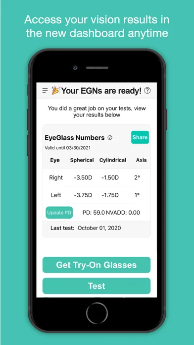 تصاویر EyeQue PVT: Mobile Vision Test