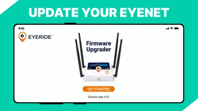 Tangkapan layar Eyenet Upgrader