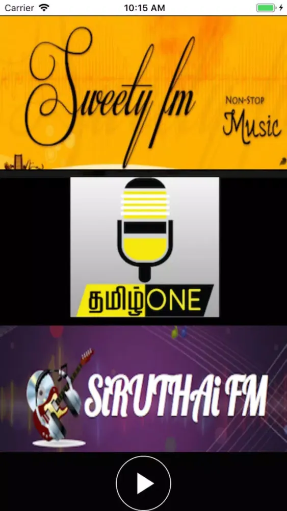 Zrzuty ekranu Tamil Radio LIVE