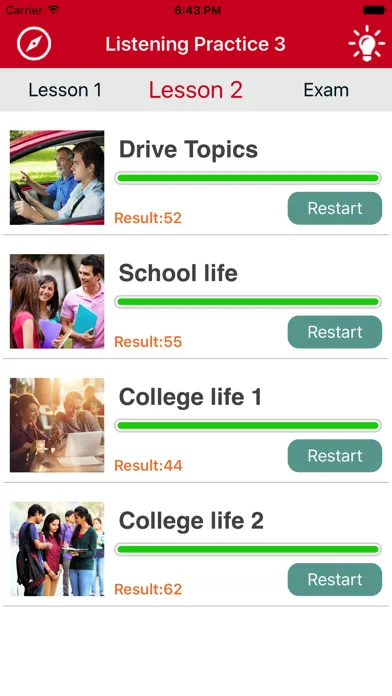 ภาพหน้าจอของ English listening practice 3