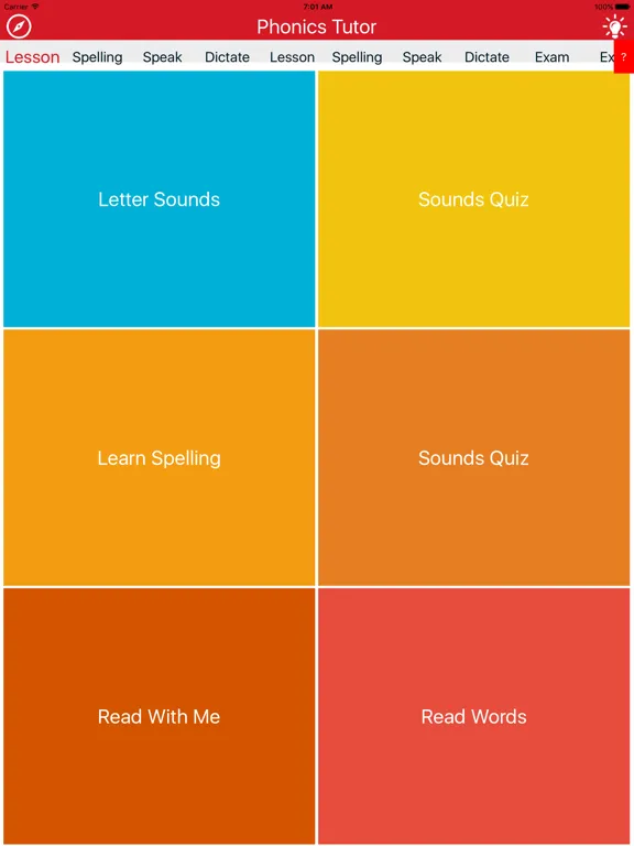 Zrzuty ekranu Phonics Tutor 3 iPad 