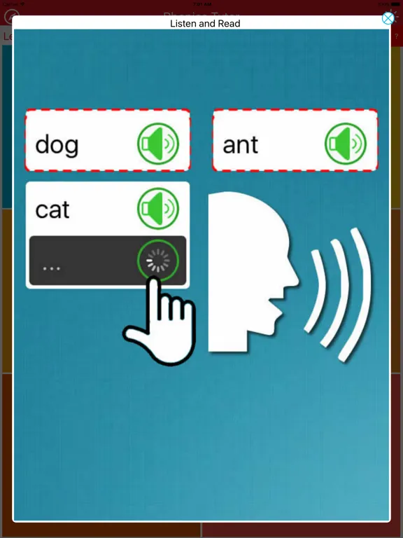 Zrzuty ekranu Phonics Tutor 3 iPad 