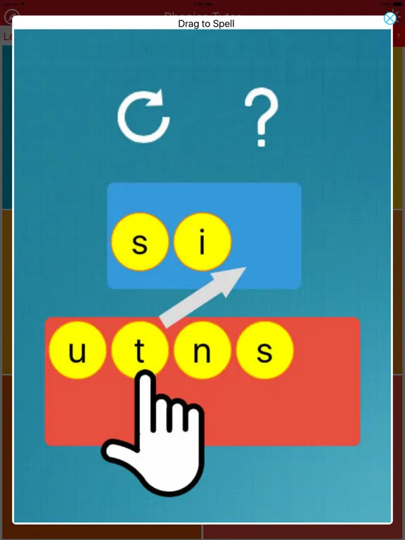 Zrzuty ekranu Phonics Tutor 3 iPad 