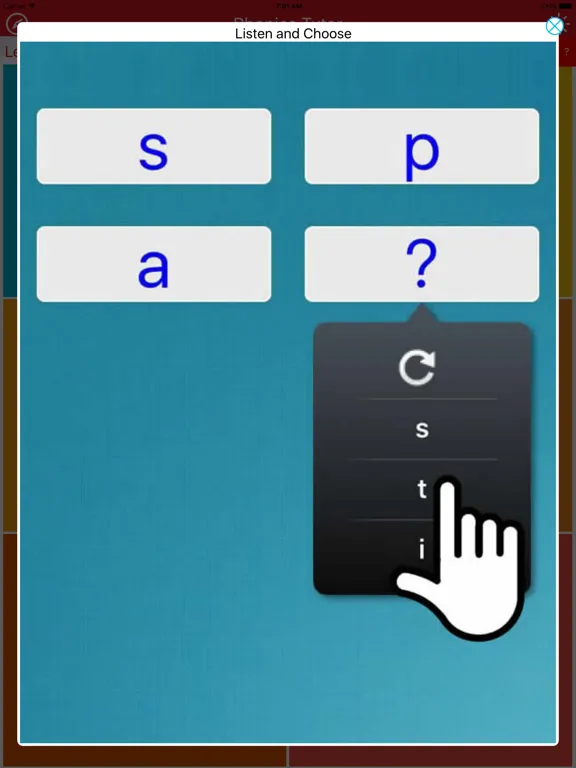 Zrzuty ekranu Phonics Tutor 3 iPad 