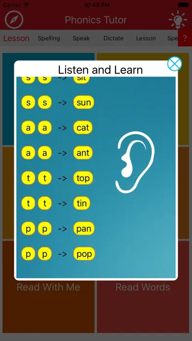 Phonics Tutor V5  -easy way to learn phonics Screenshots