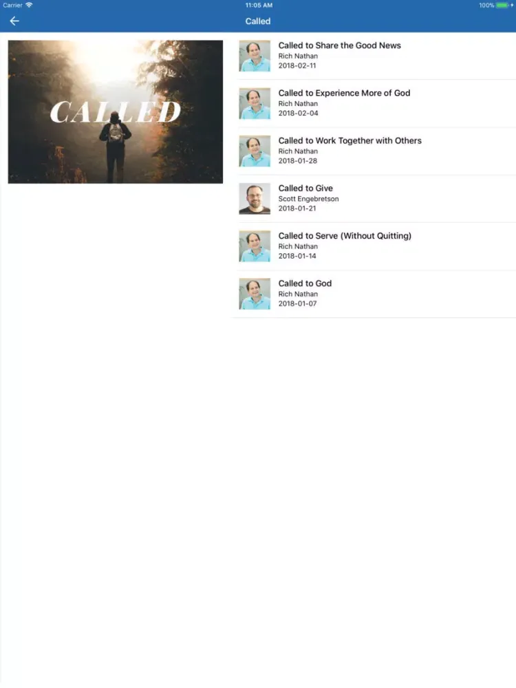 Vineyard Columbus iPad Screenshots