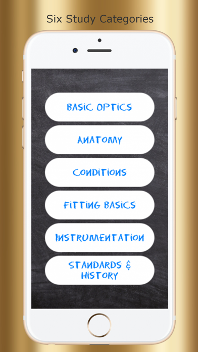 Capturas de tela do OptiQuiz Contact Lens