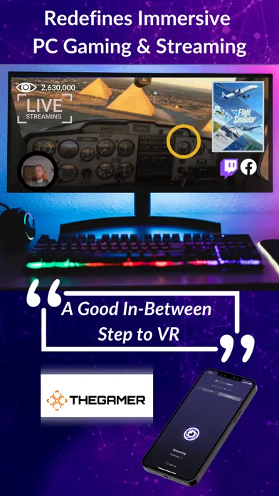 Capturas de pantalla de Beam Gaming Head & Eye Tracker