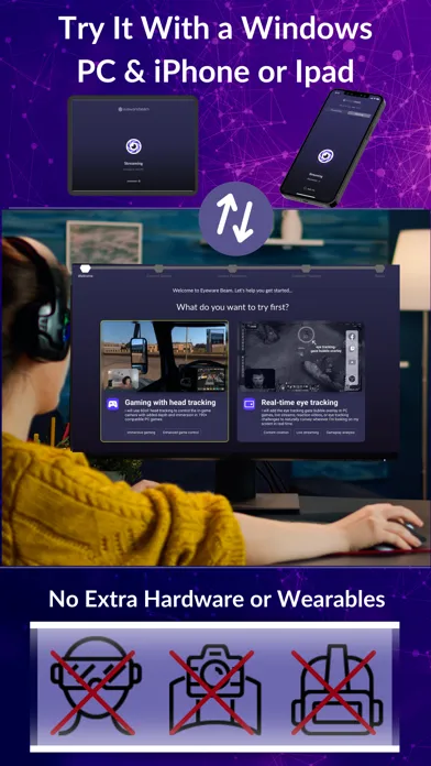 Capturas de pantalla de Beam Gaming Head & Eye Tracker