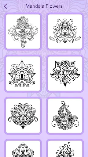 ภาพหน้าจอของ Mandala Coloring Book