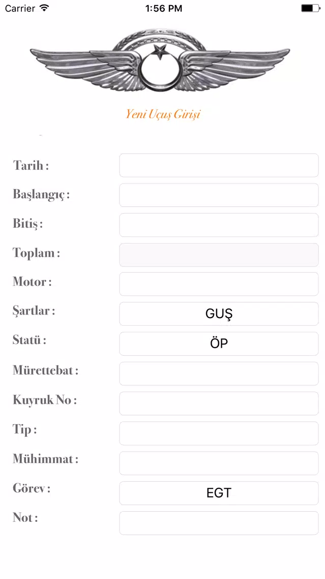 PilotLogBook应用截图