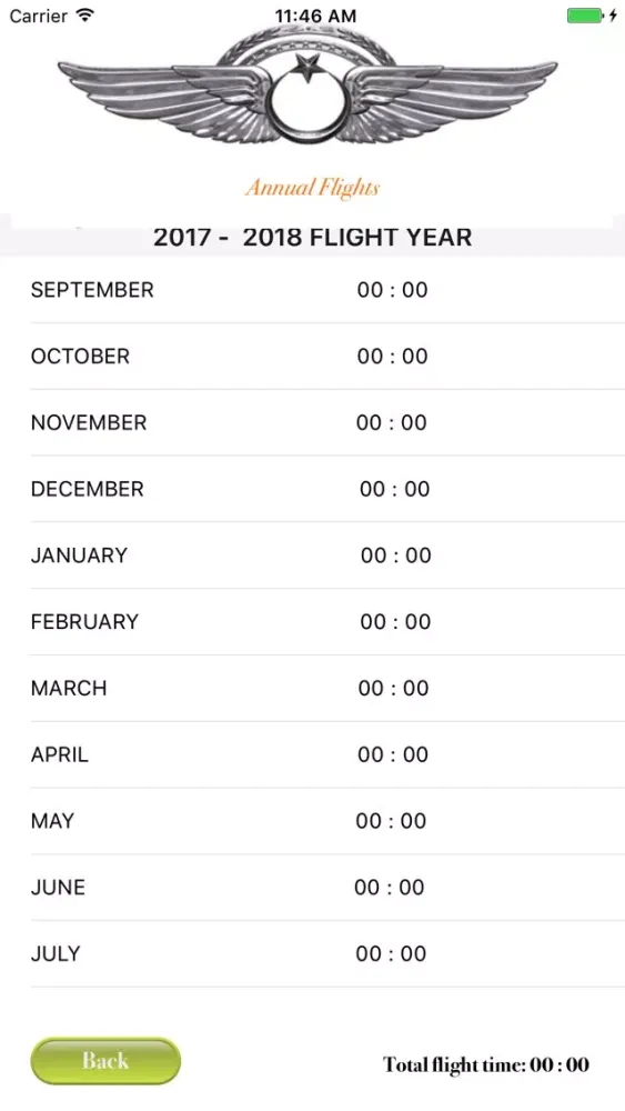 Capturas de pantalla de PilotLogBook English