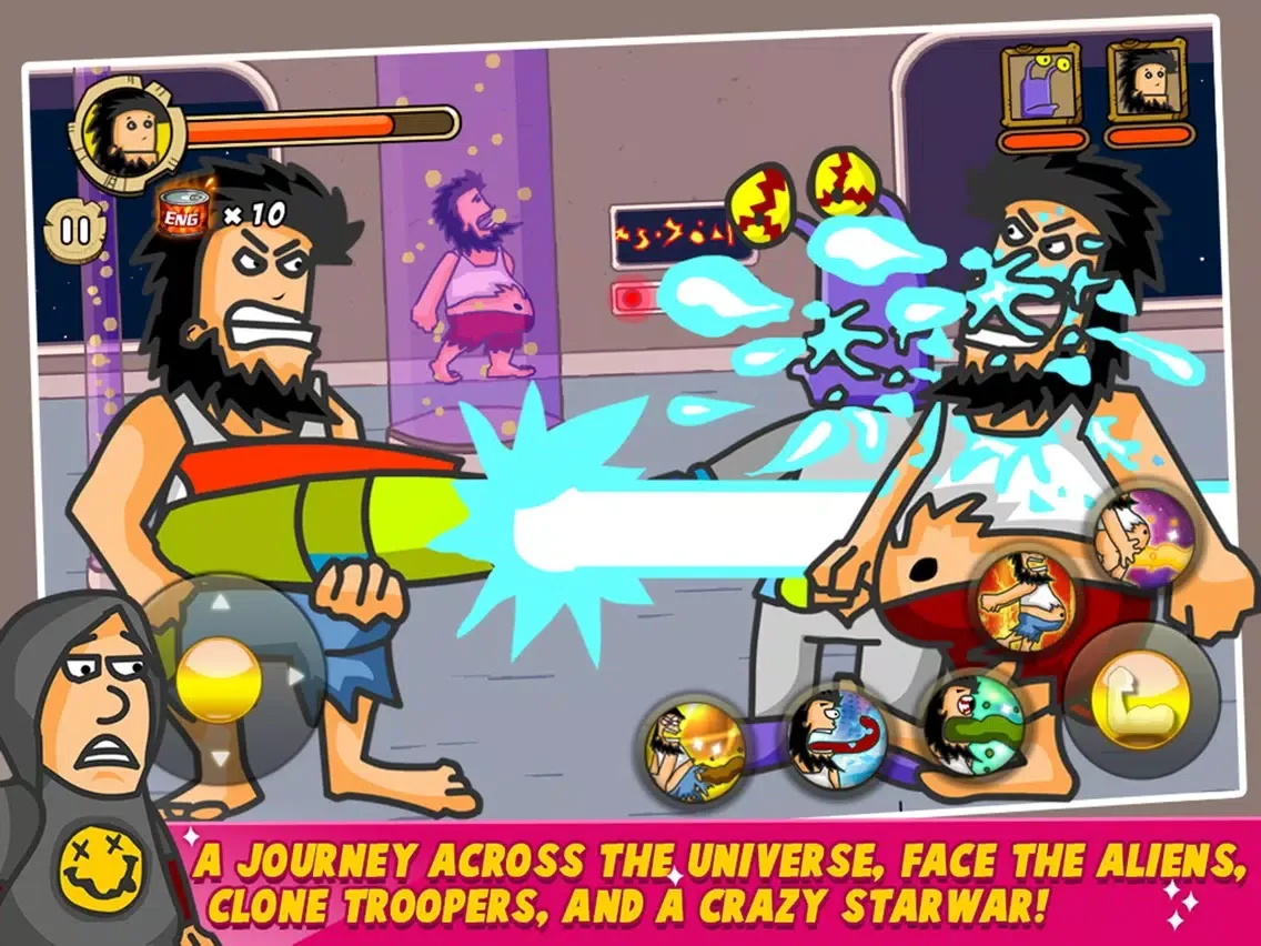 Zrzuty ekranu Invincible Tramp iPad 