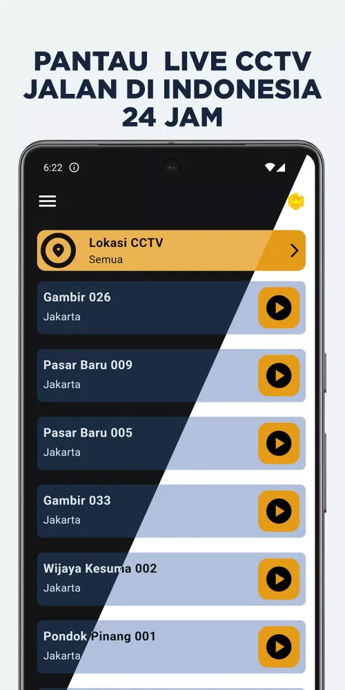 Tangkapan skrin CCTV ATCS Kota Indonesia Live