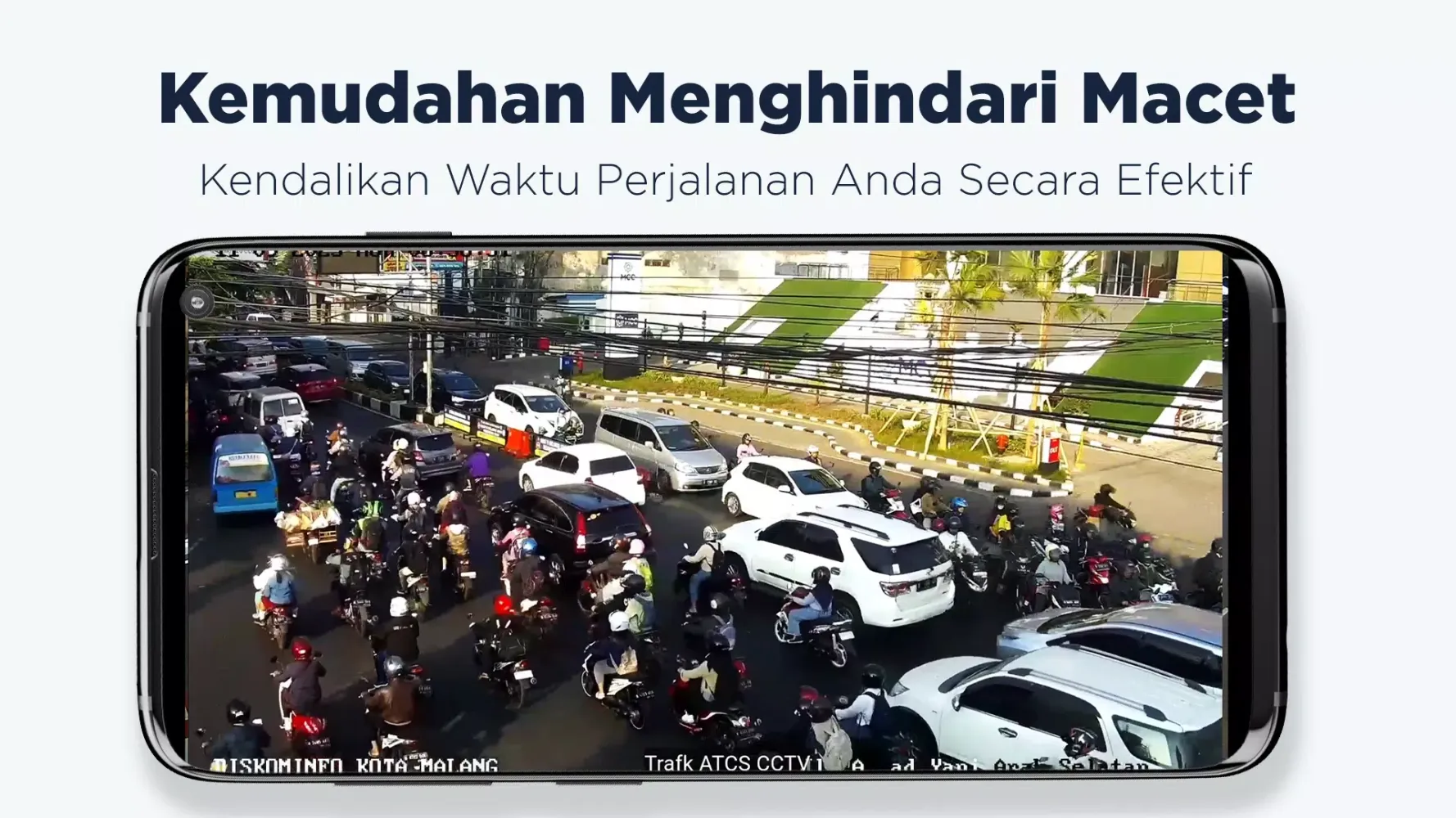 Tangkapan skrin CCTV ATCS Kota Indonesia Live
