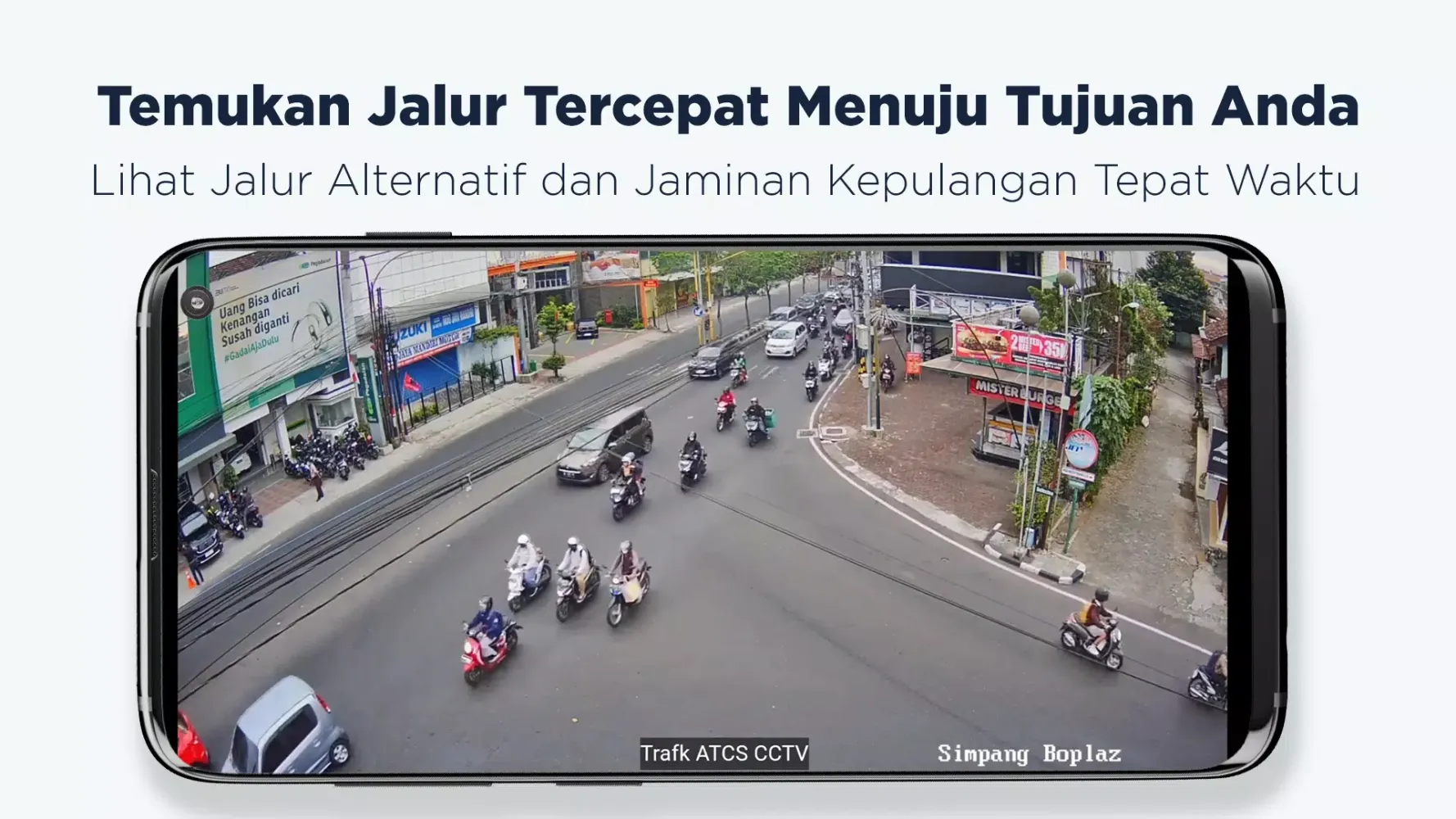 Tangkapan skrin CCTV ATCS Kota Indonesia Live
