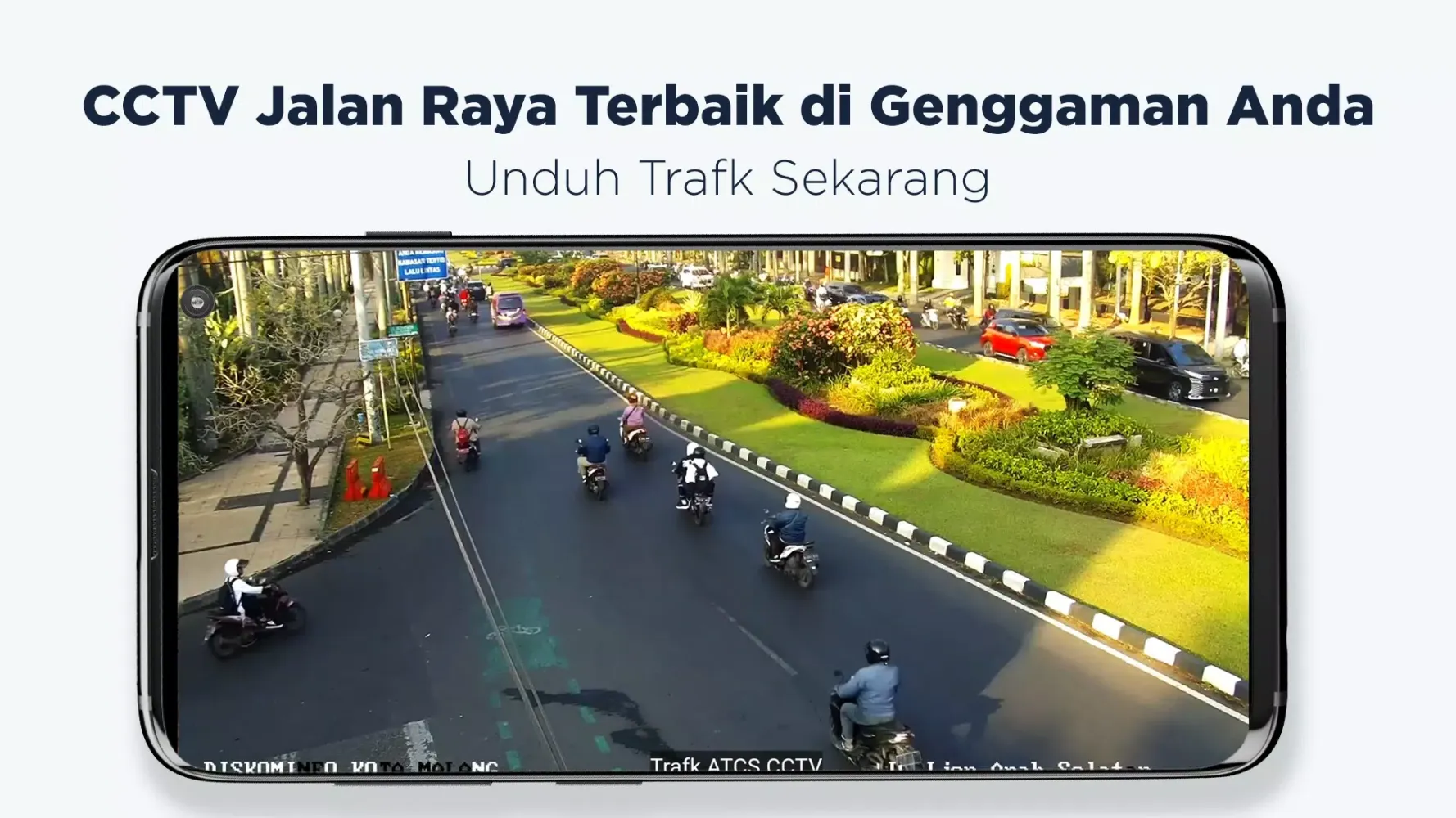Tangkapan skrin CCTV ATCS Kota Indonesia Live