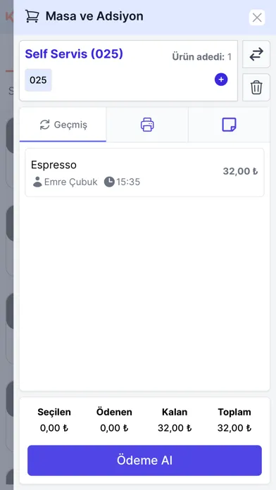 Captures d'écran de Kardo POS