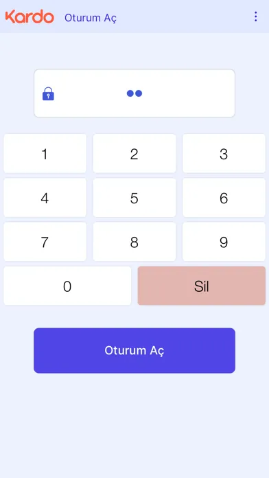 Captures d'écran de Kardo POS