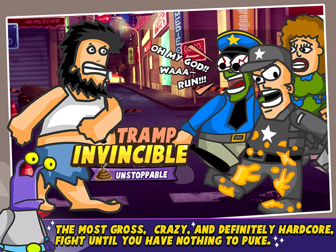 Tangkapan layar Hobo Fighting iPad 