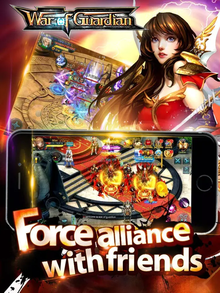 War of Guardian iPad  スクリーンショット