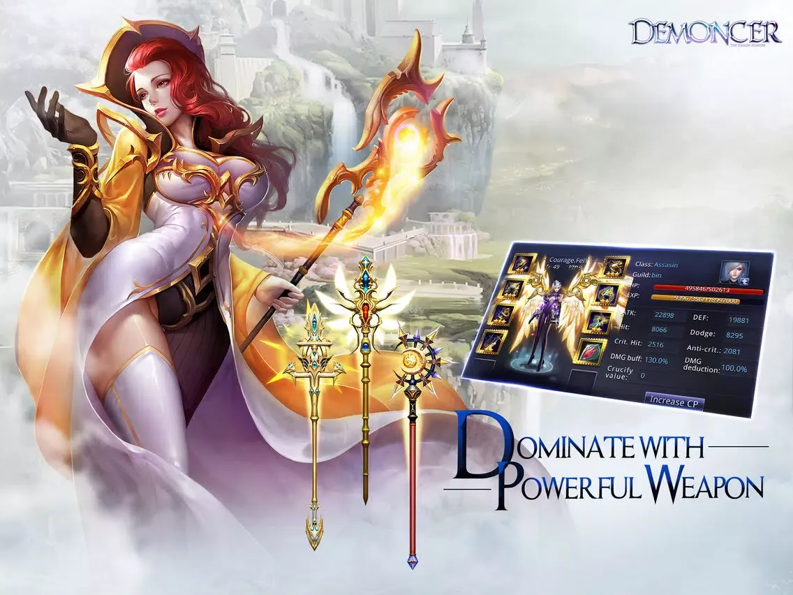 Ảnh chụp màn hình của Demoncer US iPad 
