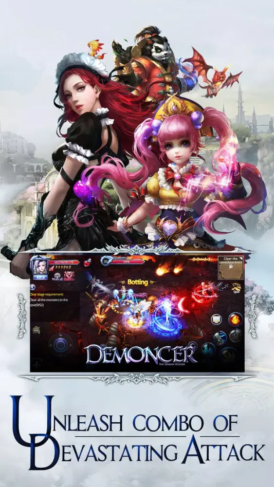 Ảnh chụp màn hình của Demoncer US