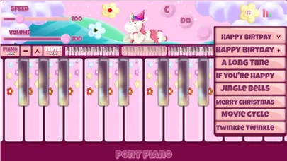 Pony Piano Pink スクリーンショット