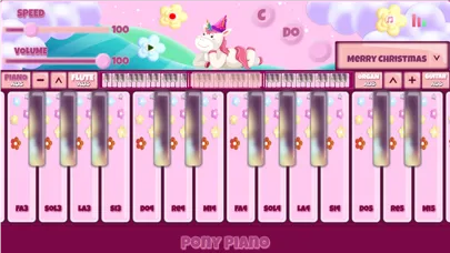 Pony Piano Pink スクリーンショット
