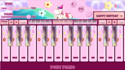 Pony Piano Pink スクリーンショット