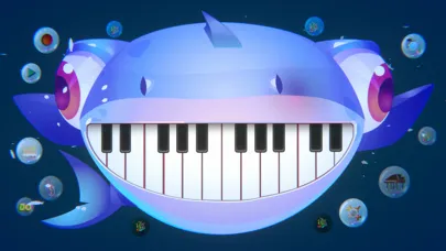 i Cute Shark Piano Sound Music 스크린샷