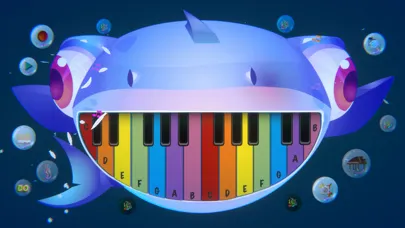 i Cute Shark Piano Sound Music 스크린샷