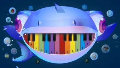 i Cute Shark Piano Sound Music 스크린샷