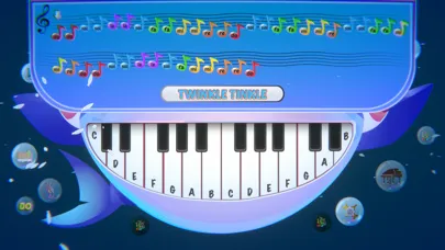 i Cute Shark Piano Sound Music 스크린샷