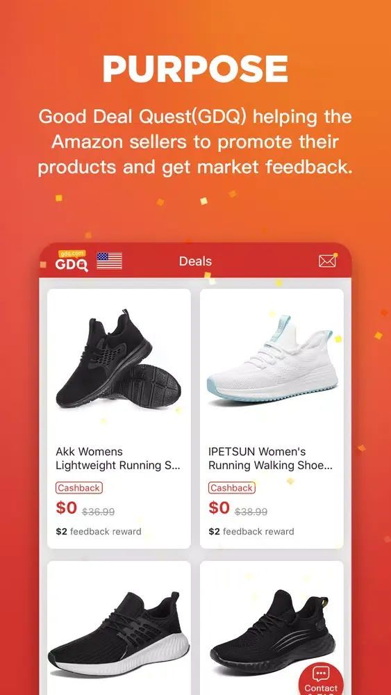 Ảnh chụp màn hình của Good Deal Quest - GDQ.com