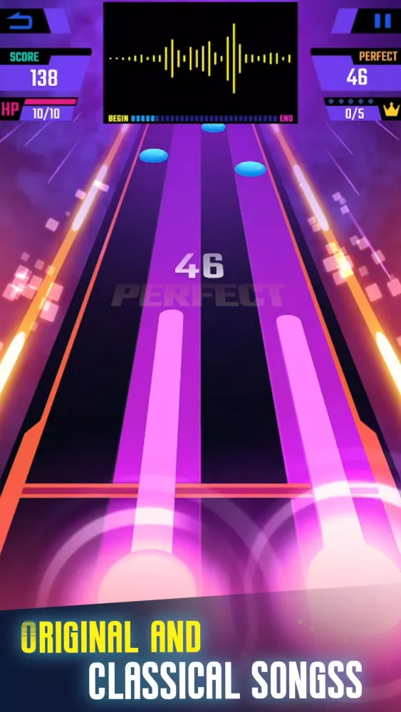 Screenshot di Tap Music 3D