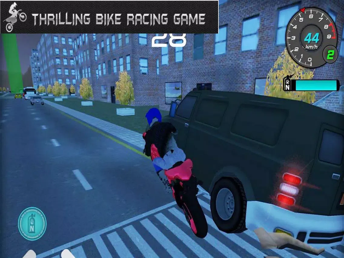Capturas de tela do Night Fast Motorcycle RideCITY iPad 