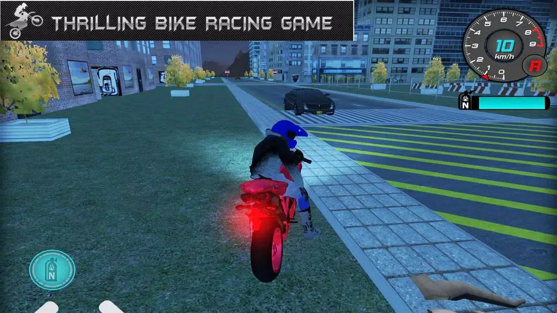 Capturas de tela do Night Fast Motorcycle RideCITY