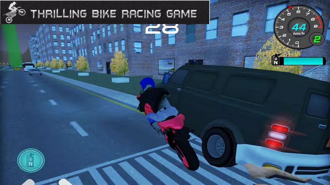 Capturas de tela do Night Fast Motorcycle RideCITY