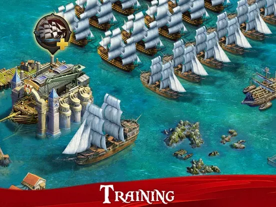Скриншоты Ocean Wars iPad 