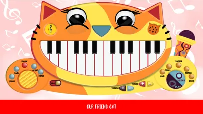 Captures d'écran de i Cat Piano Sounds Music