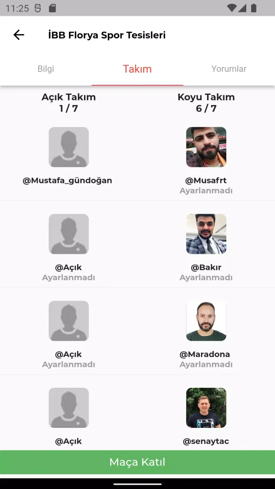 Скриншоты MaçYap