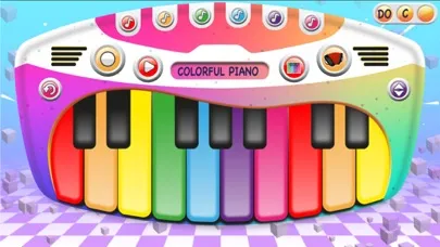 Colorful iPiano Screenshots