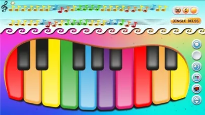 Colorful iPiano Screenshots