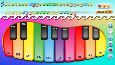 Colorful iPiano Screenshots