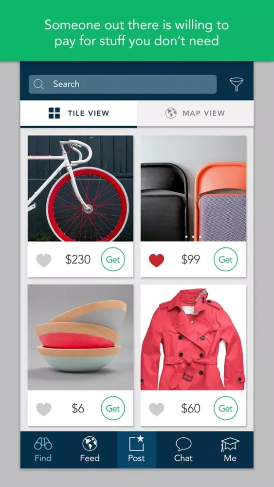 Capturas de pantalla de WonkWall - Buy, Sell & Wish for things with your peers exclusively on your campus