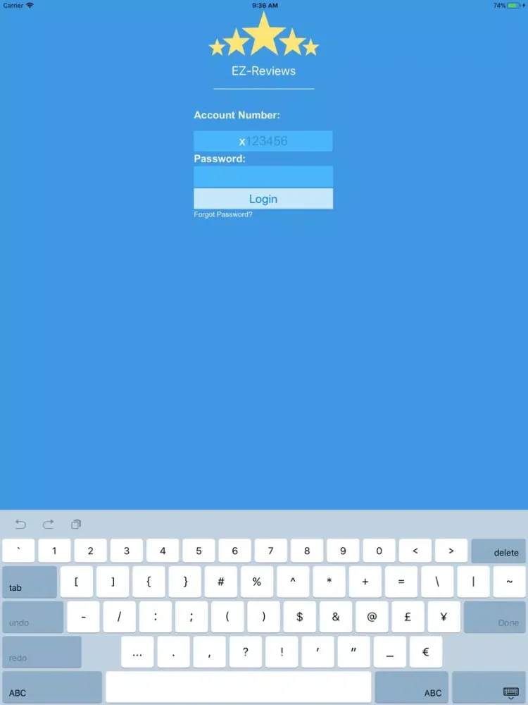 EZ-Reviews iPad 应用截图