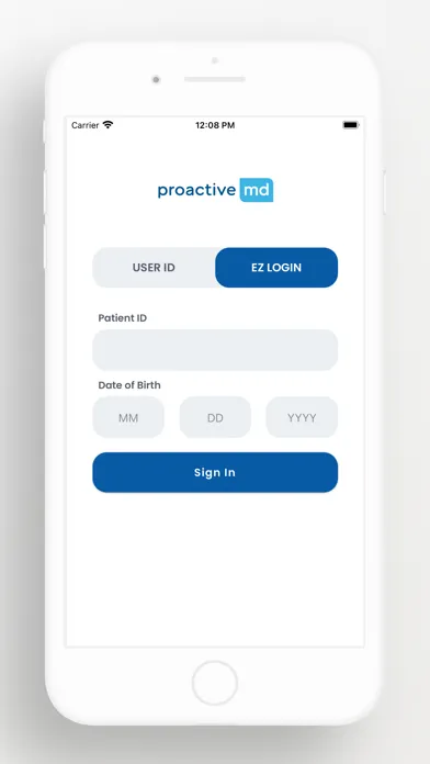 Proactive MD Portal Screenshots