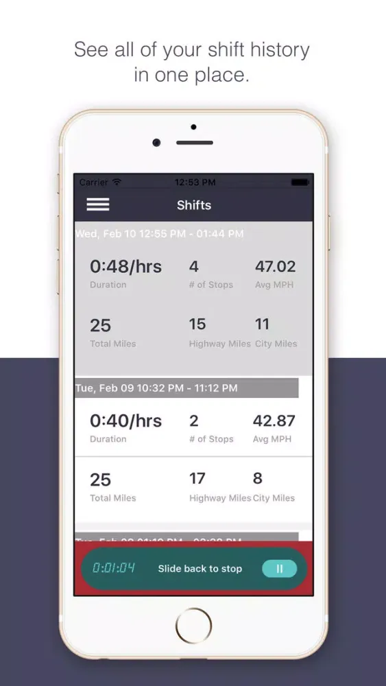 TripCam Expense Tracker for Rideshare Drivers Screenshots